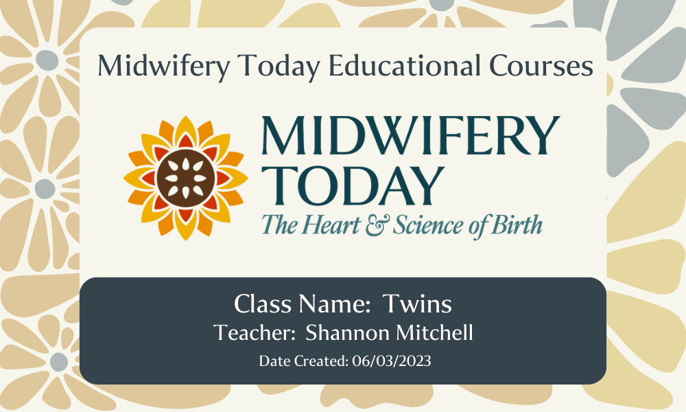 Recorded Class - Twins, Shannon 2023