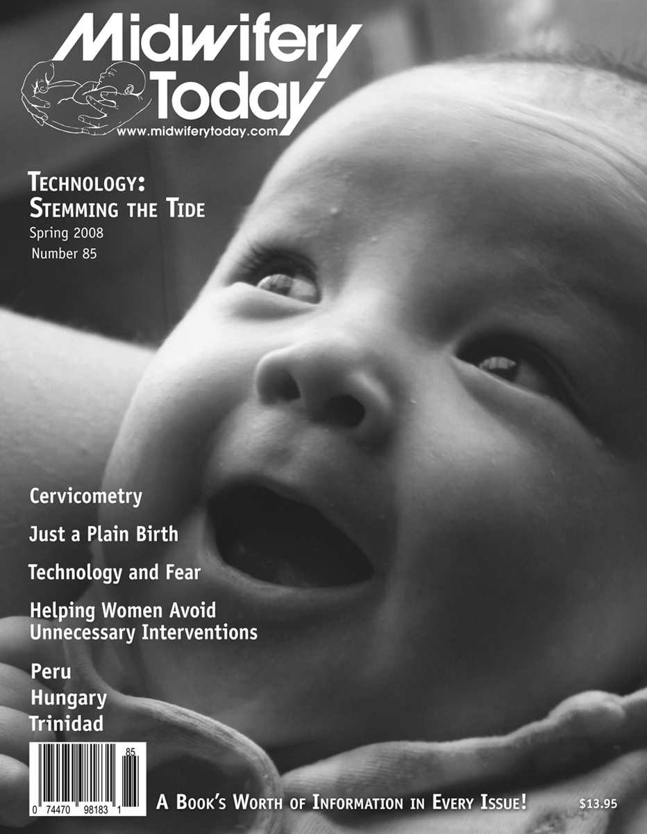 Midwifery Today, Issue 85, Spring 2008