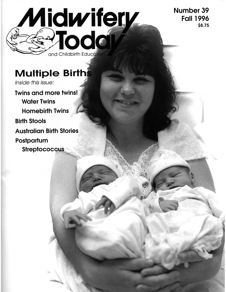 Midwifery Today, Issue 39, Autumn 1996
