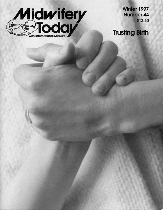 Midwifery Today, Issue 44, Winter 1997