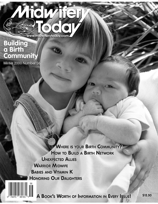 Midwifery Today, Issue 56, Winter 2000