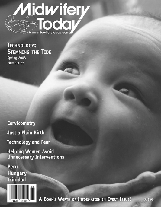 Midwifery Today, Issue 85, Spring 2008