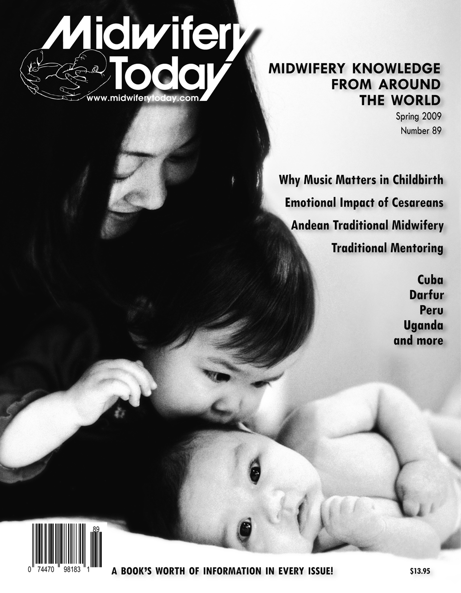 Midwifery Today, Issue 89, Spring 2009