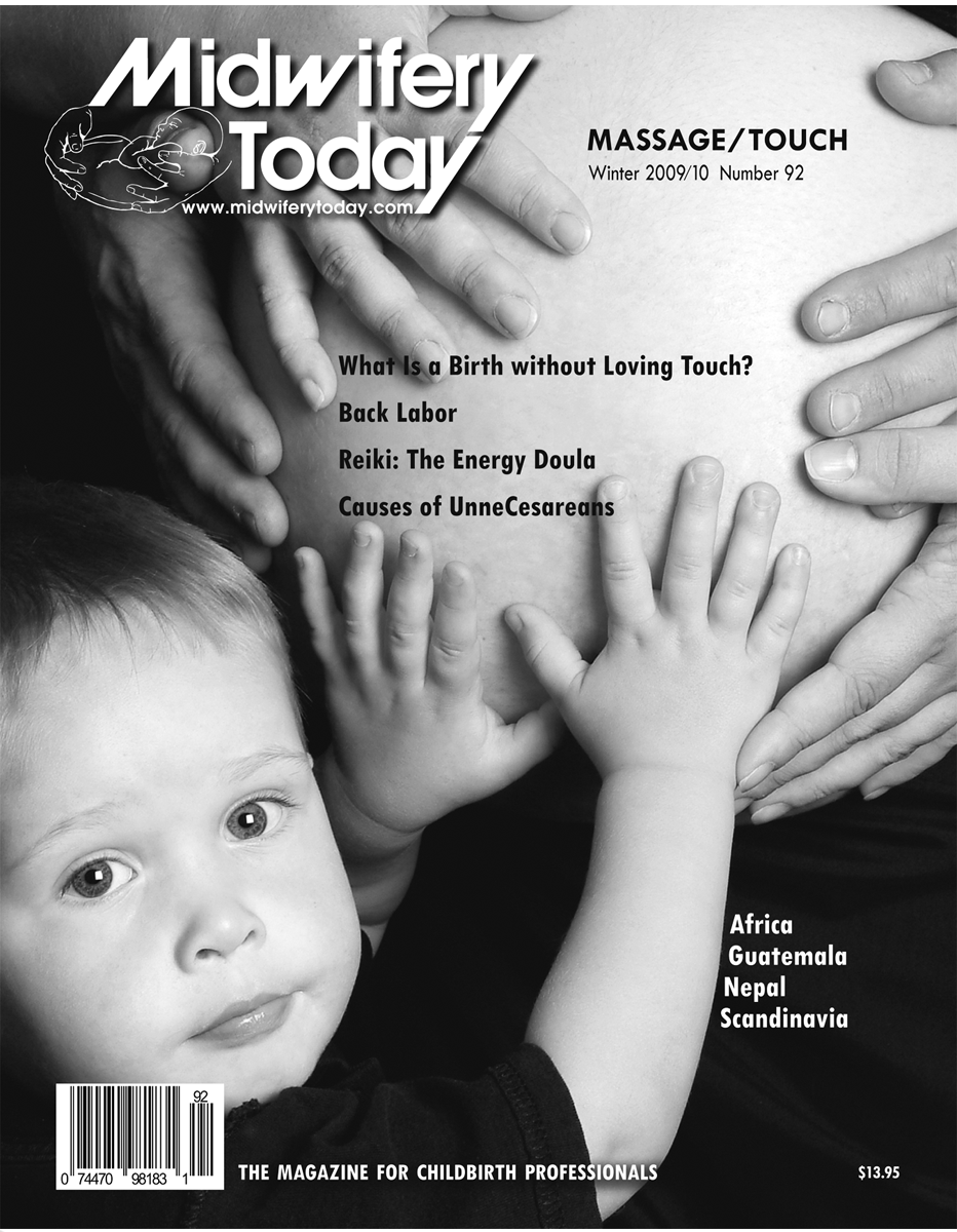Midwifery Today, Issue 92, Winter 2009/10