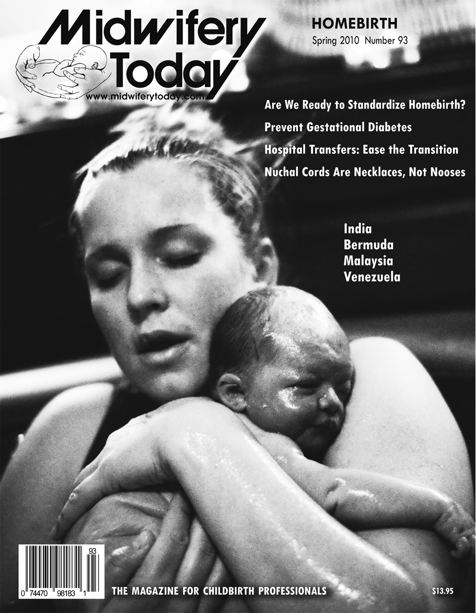 Midwifery Today, Issue 93, Spring 2010